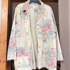 Floral Coldwater Creek Jacket